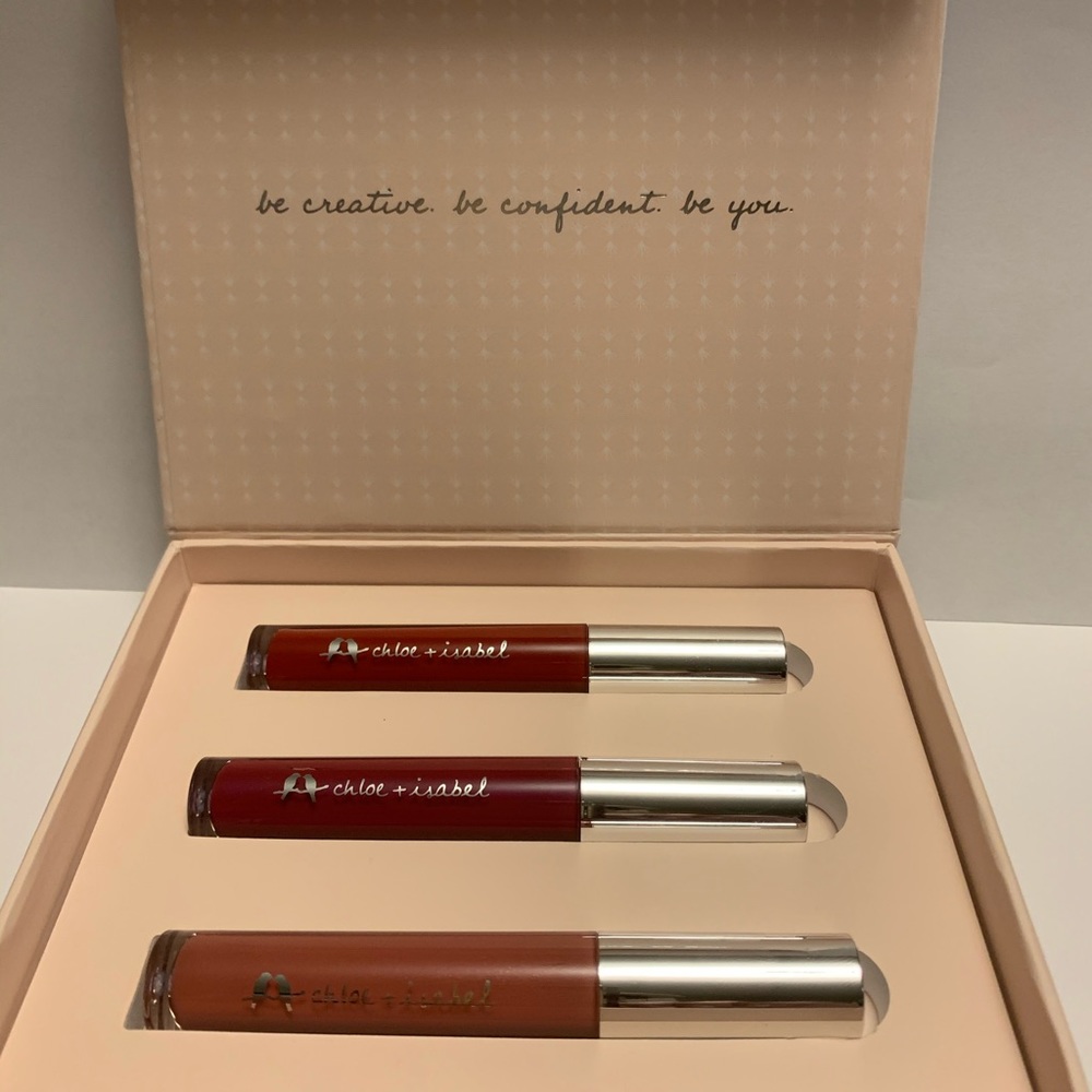 Close + Isabel 3 pc liquid lipstick set neon